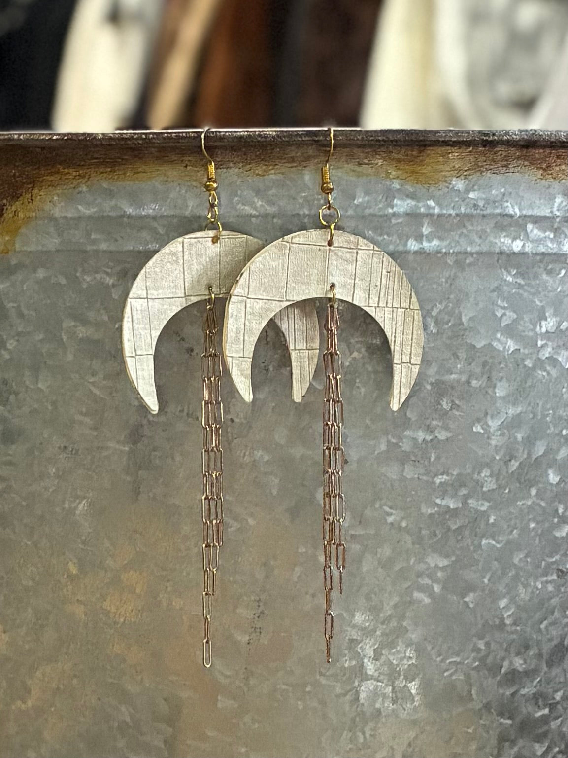 Celestial Moon Earrings