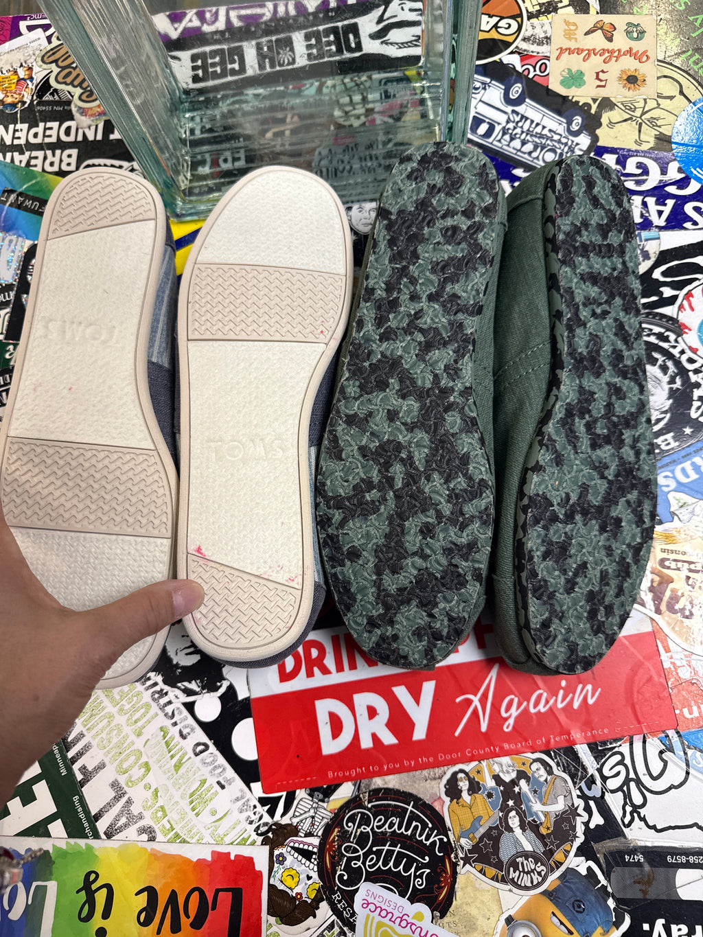 NWOB TOMS Alpargata Classic Slip-On (org$55)