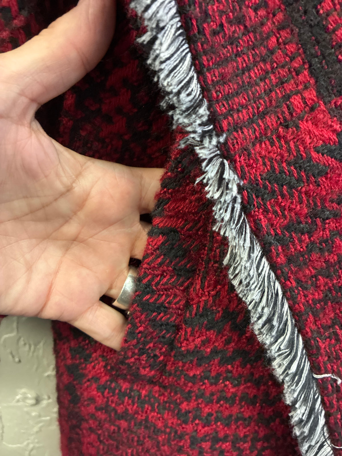 VLD Open-Front Wrap Coat