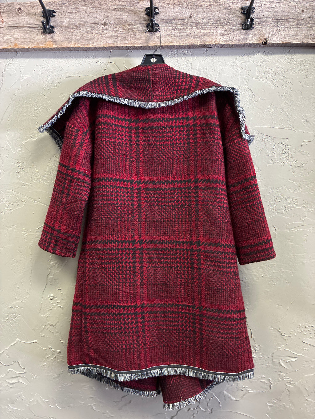 VLD Open-Front Wrap Coat