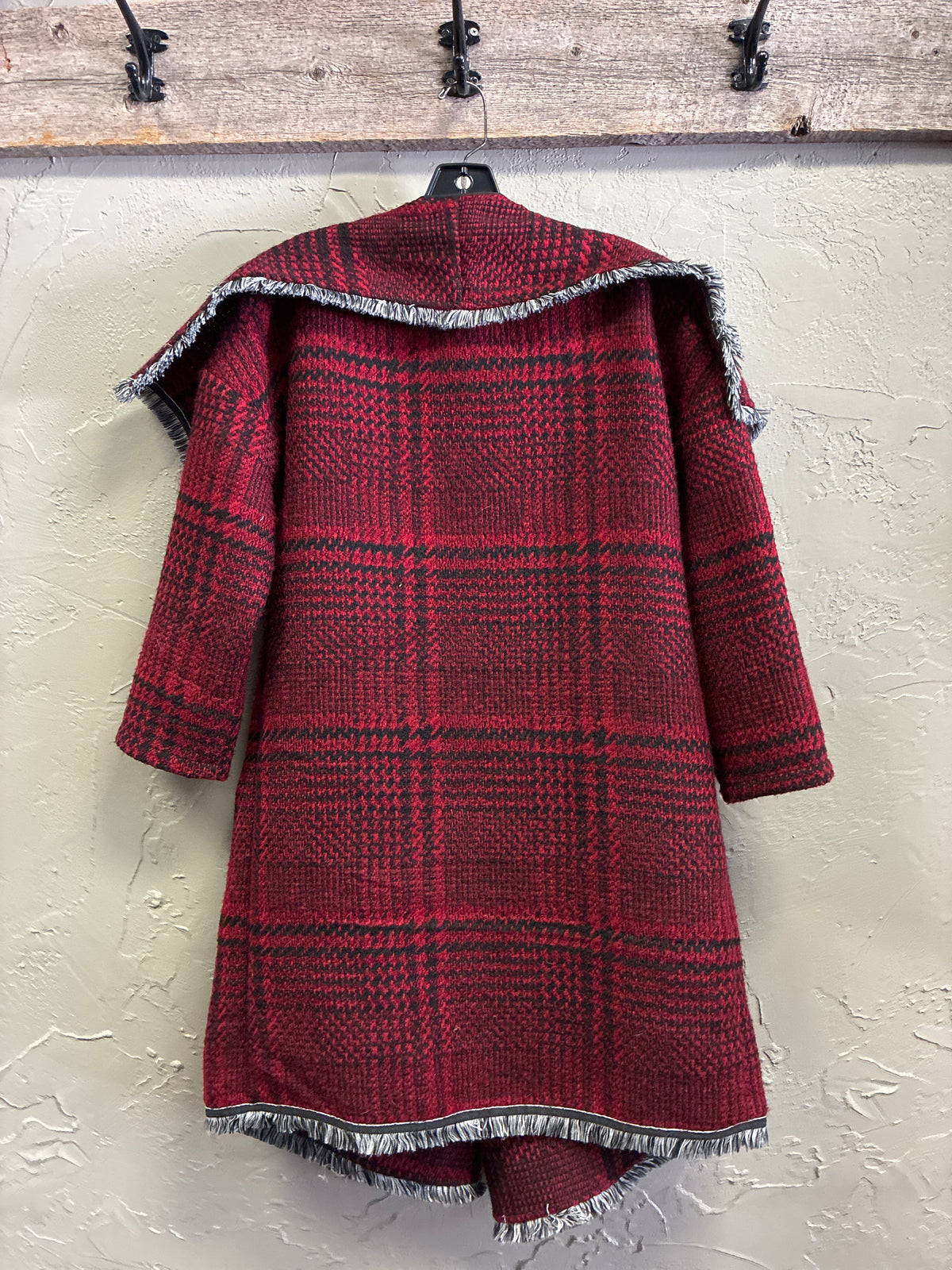 VLD Open-Front Wrap Coat