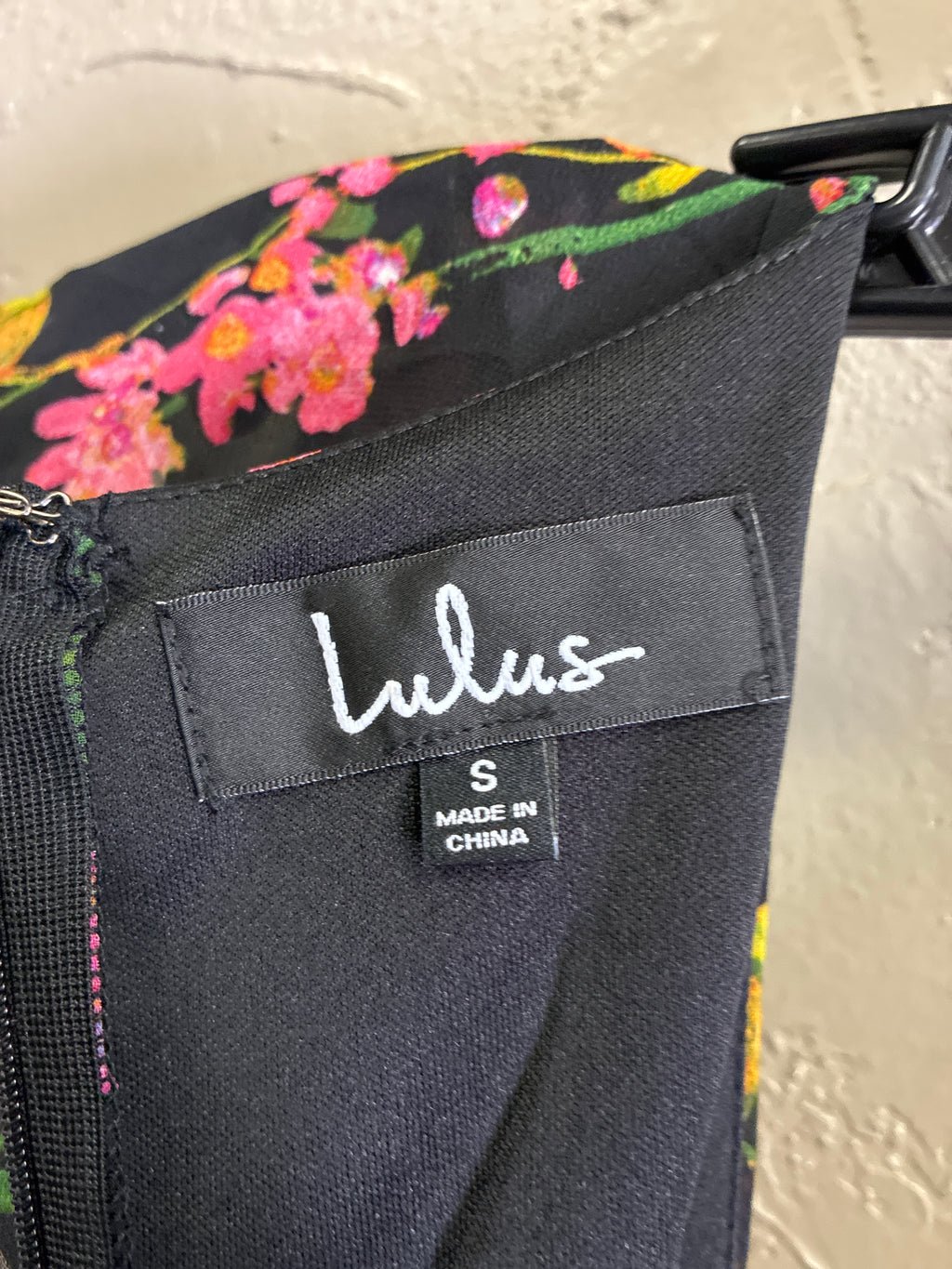 Lulus Black Floral Jumpsuit (org$79)