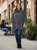 NWOT Lane Bryant Mock Neck Poncho