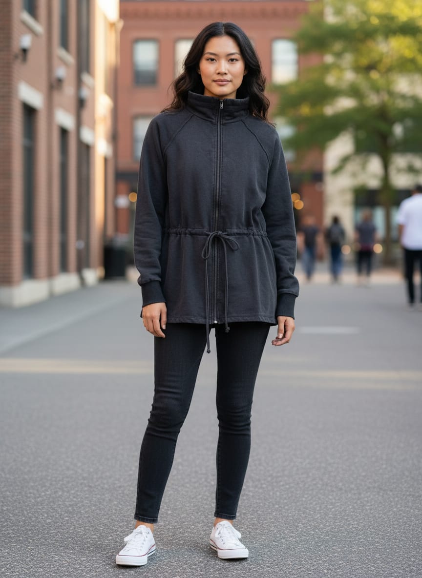 NWT Doe & Rae Zip-Up Jacket (org$63)