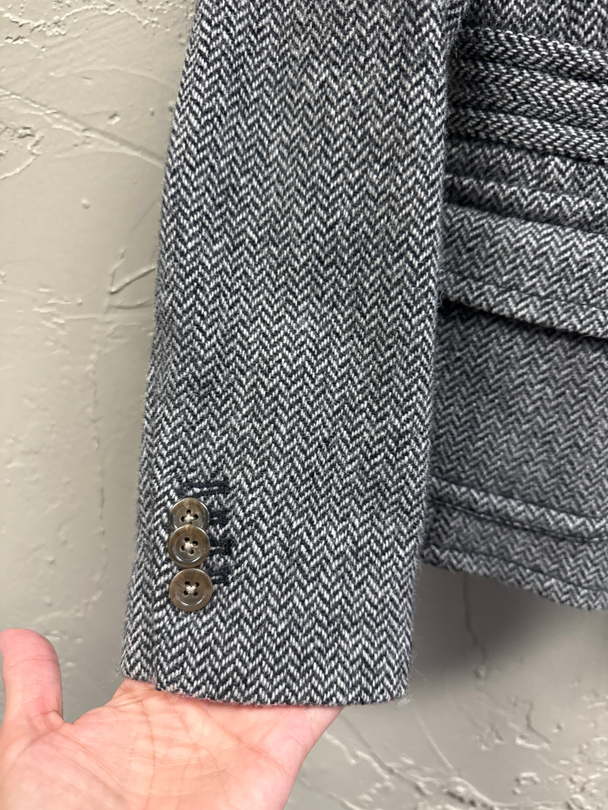Lands End Herringbone Blazer (org$120)