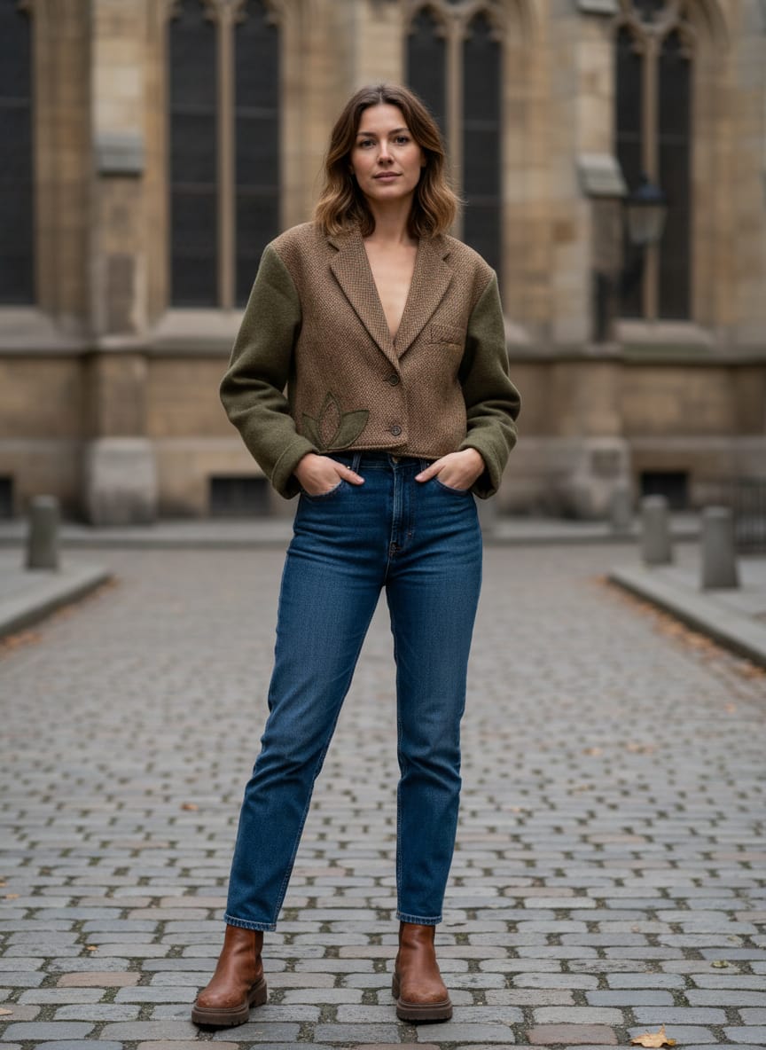 ReBetty One-Off Crop Jacket