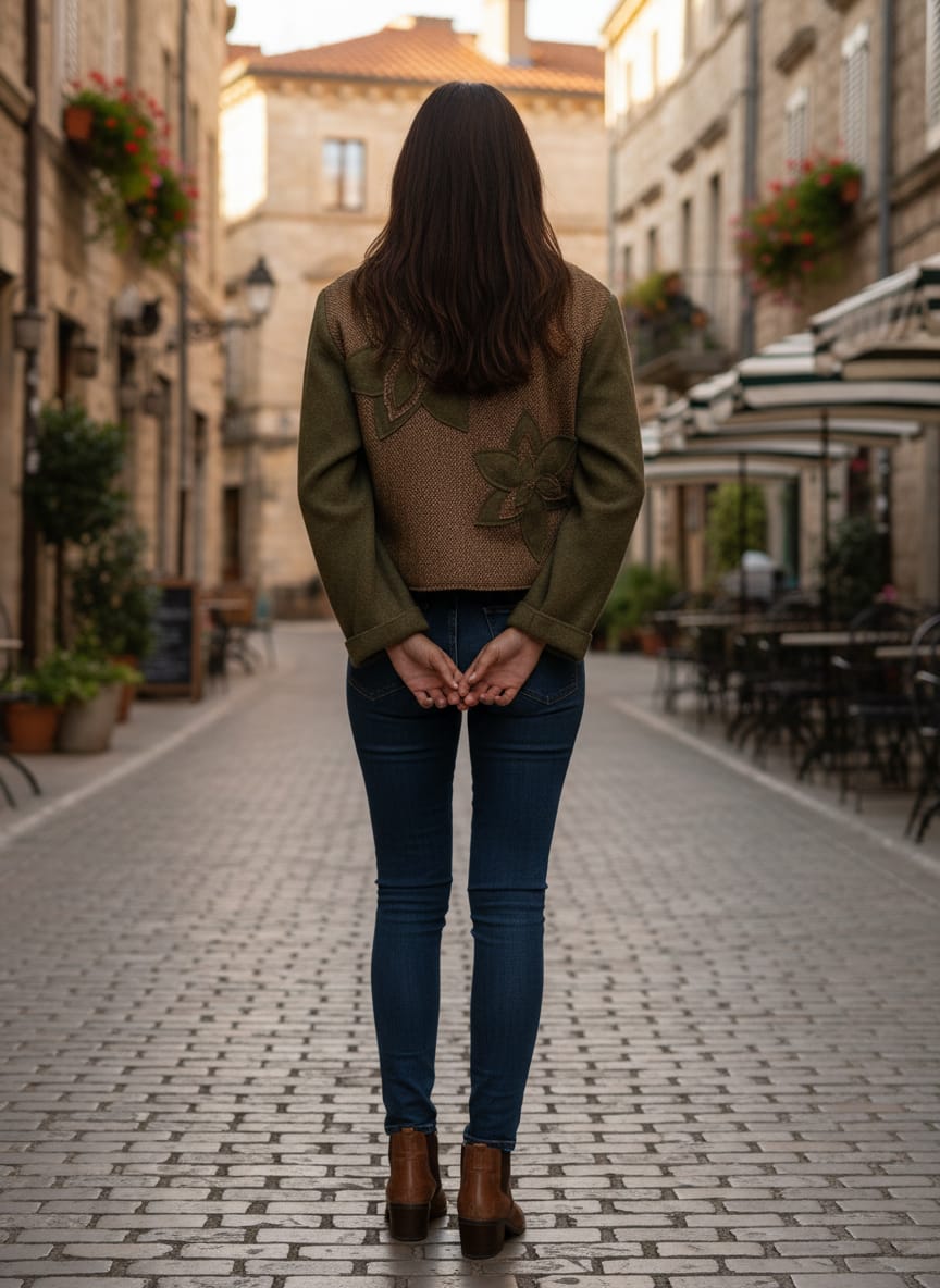 ReBetty One-Off Crop Jacket
