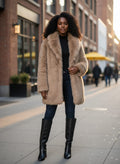 Z Supply Logan Faux Fur Coat (org$250)