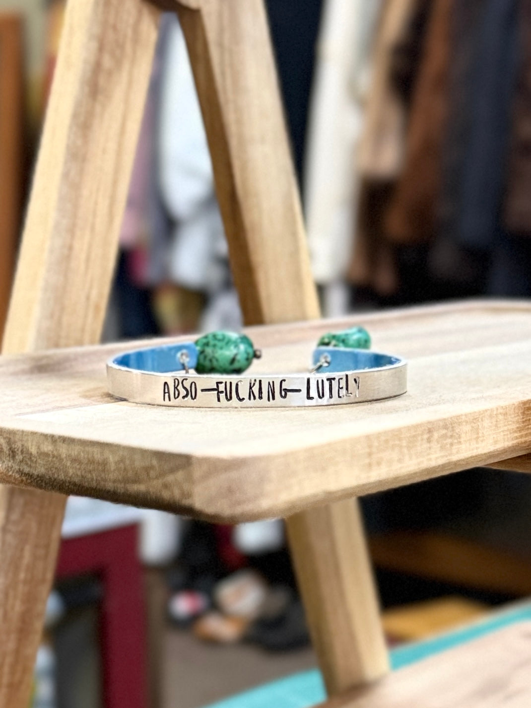 Hand-Stamped Cuff Bracelets