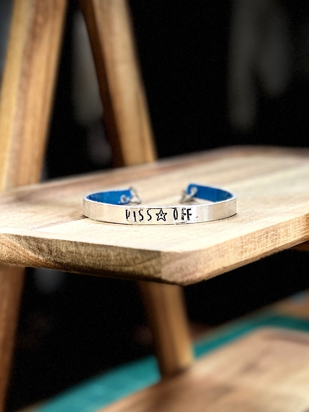 Hand-Stamped Cuff Bracelets