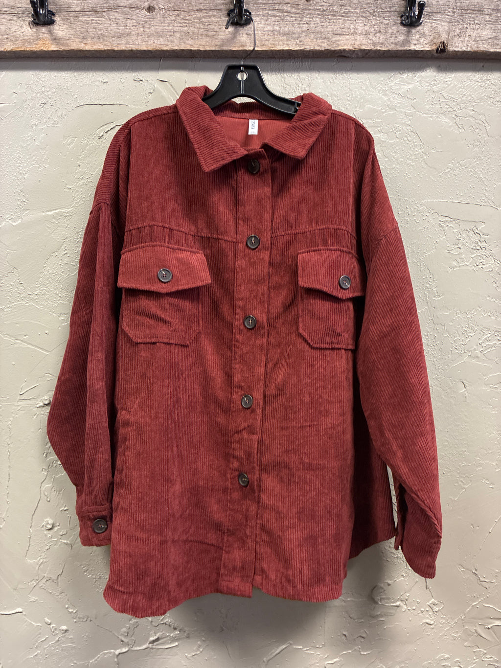 Zenana Corduroy Shacket