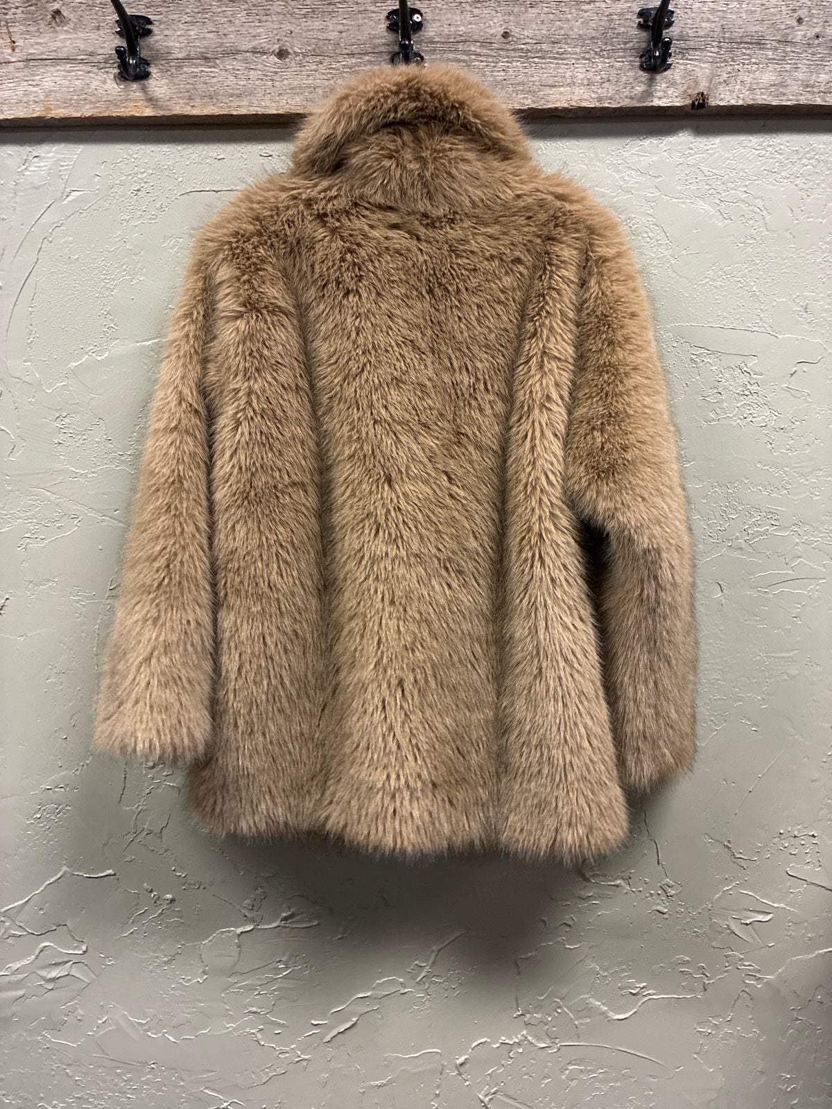 Z Supply Logan Faux Fur Coat (org$250)