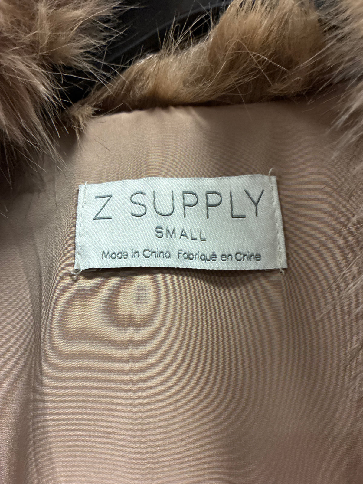 Z Supply Logan Faux Fur Coat (org$250)