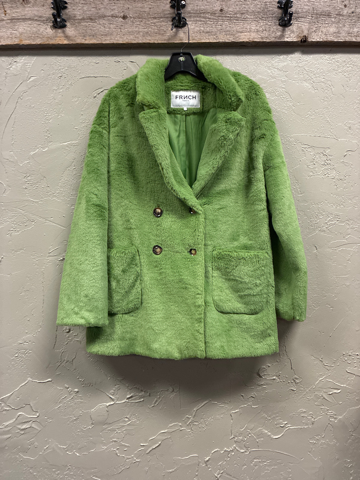 FRNCH Faux Fur Coat (org$138)