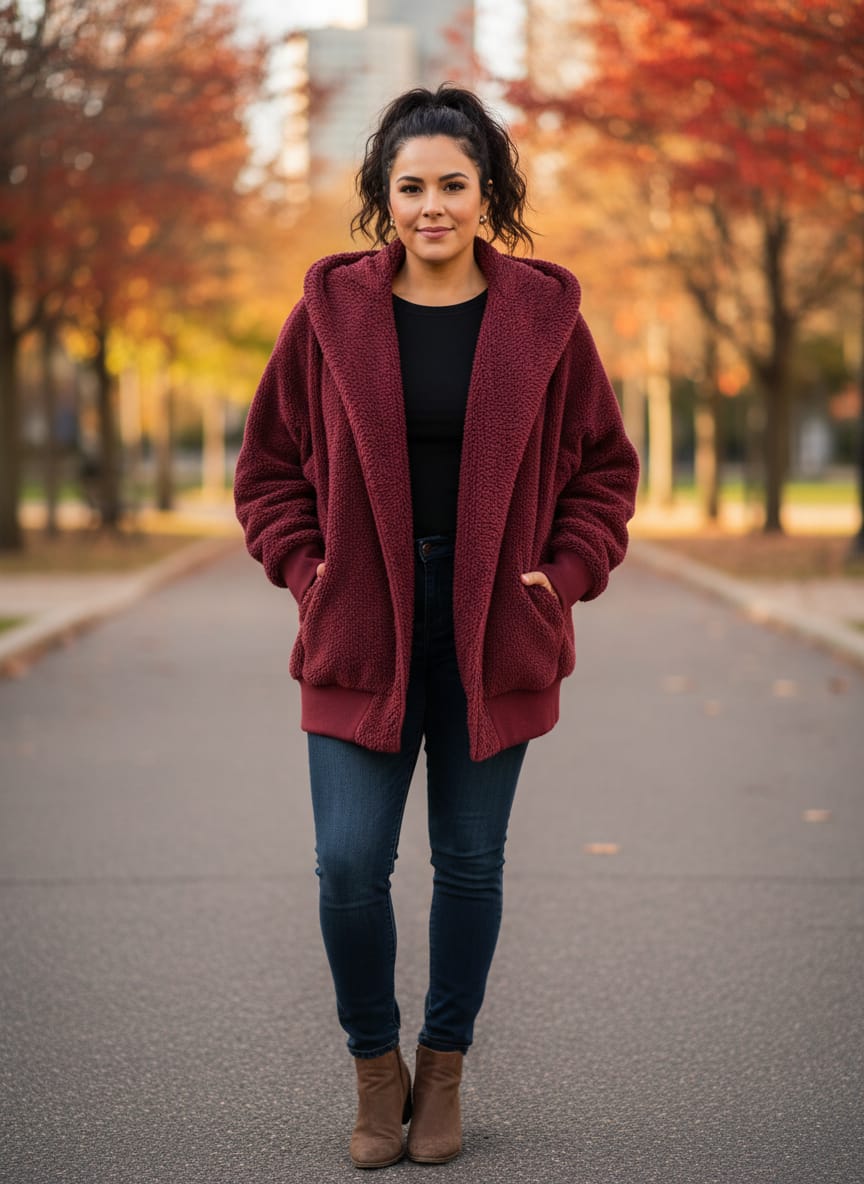 NWOT T Party Fleece Cardigan (org$119)