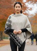 NWT Baciano Asym Knit Poncho (org$1100