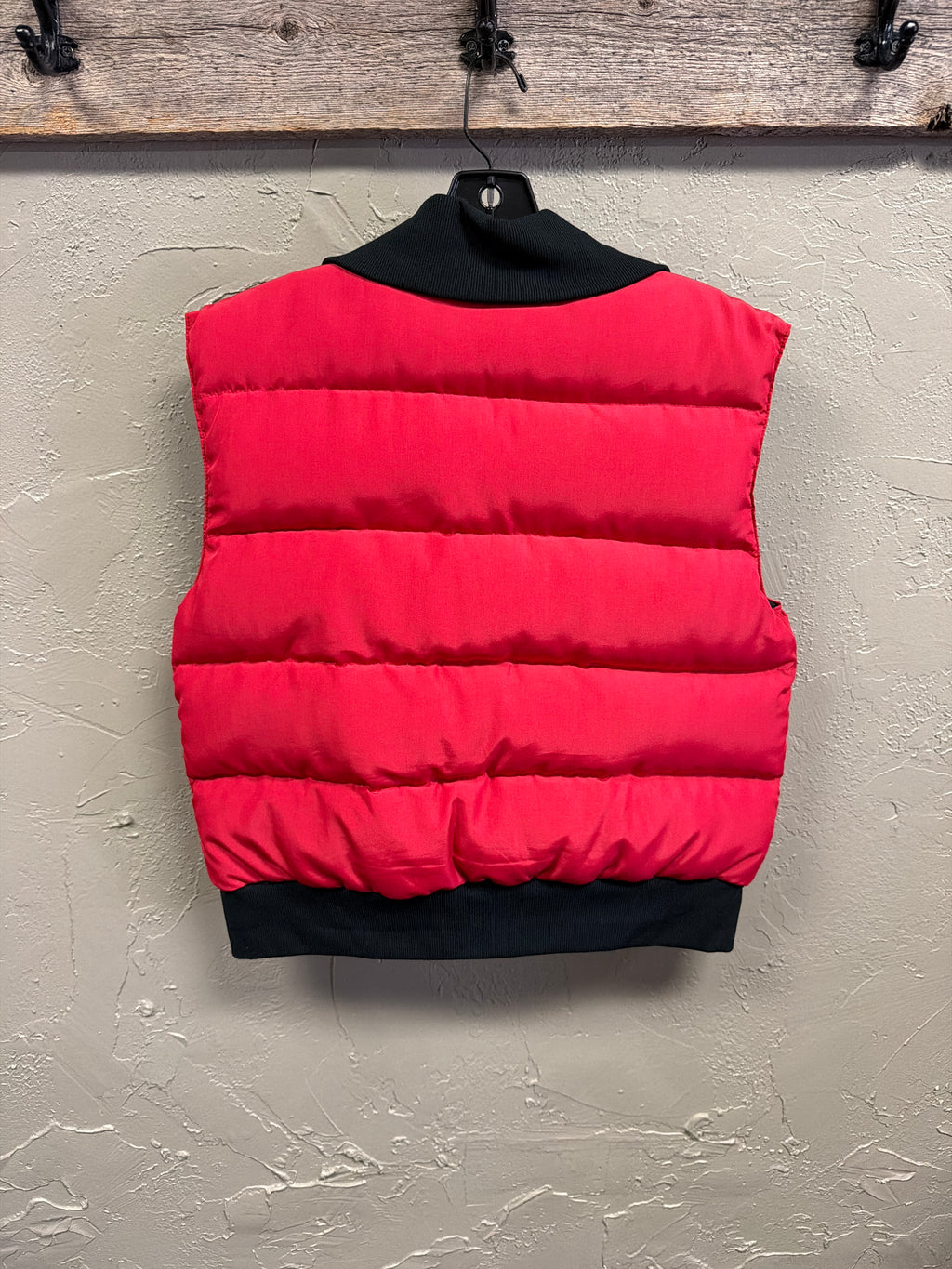 Vtg 80s The Company Store Down Puffer Vest