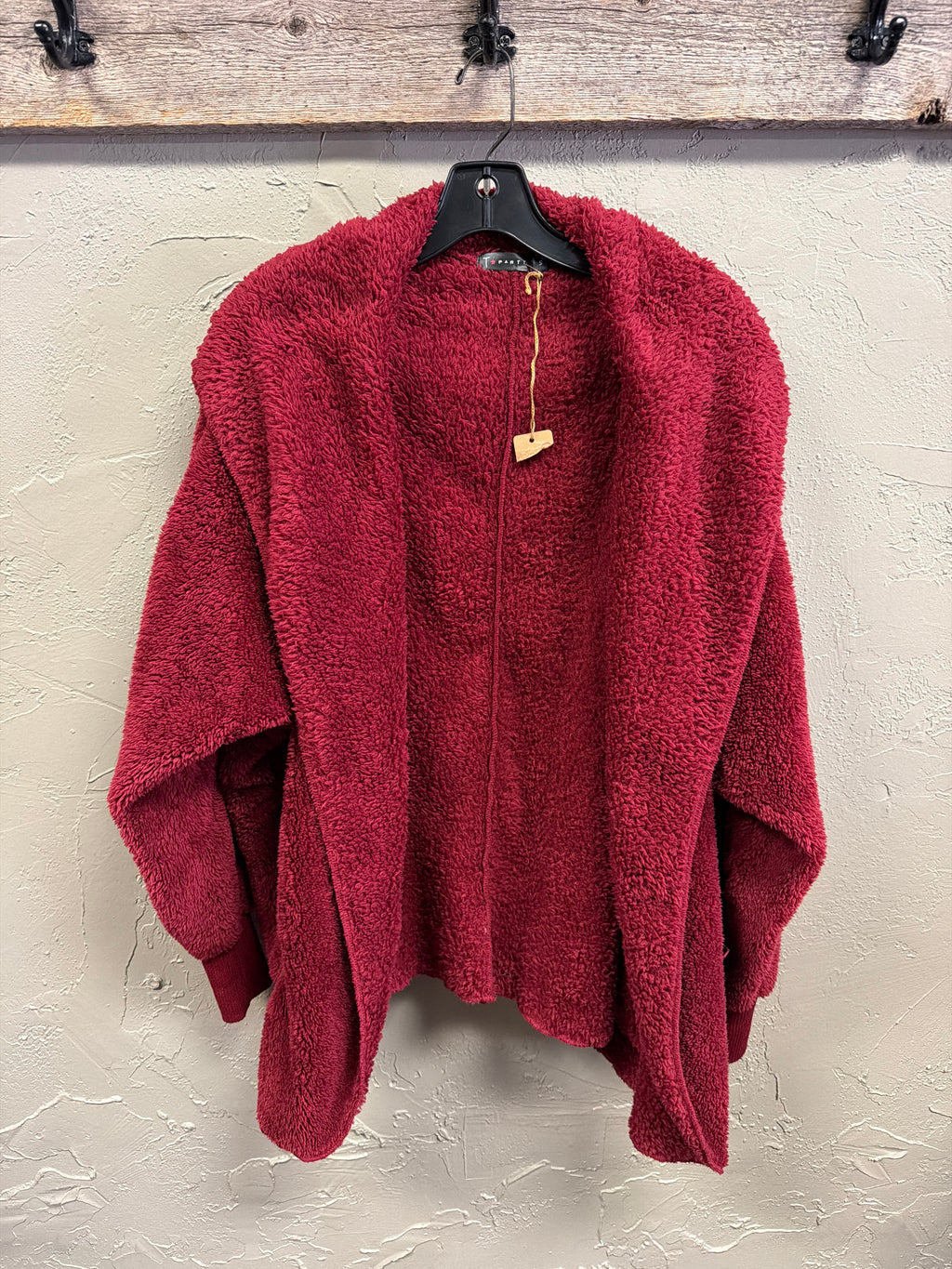 NWOT T Party Fleece Cardigan (org$119)