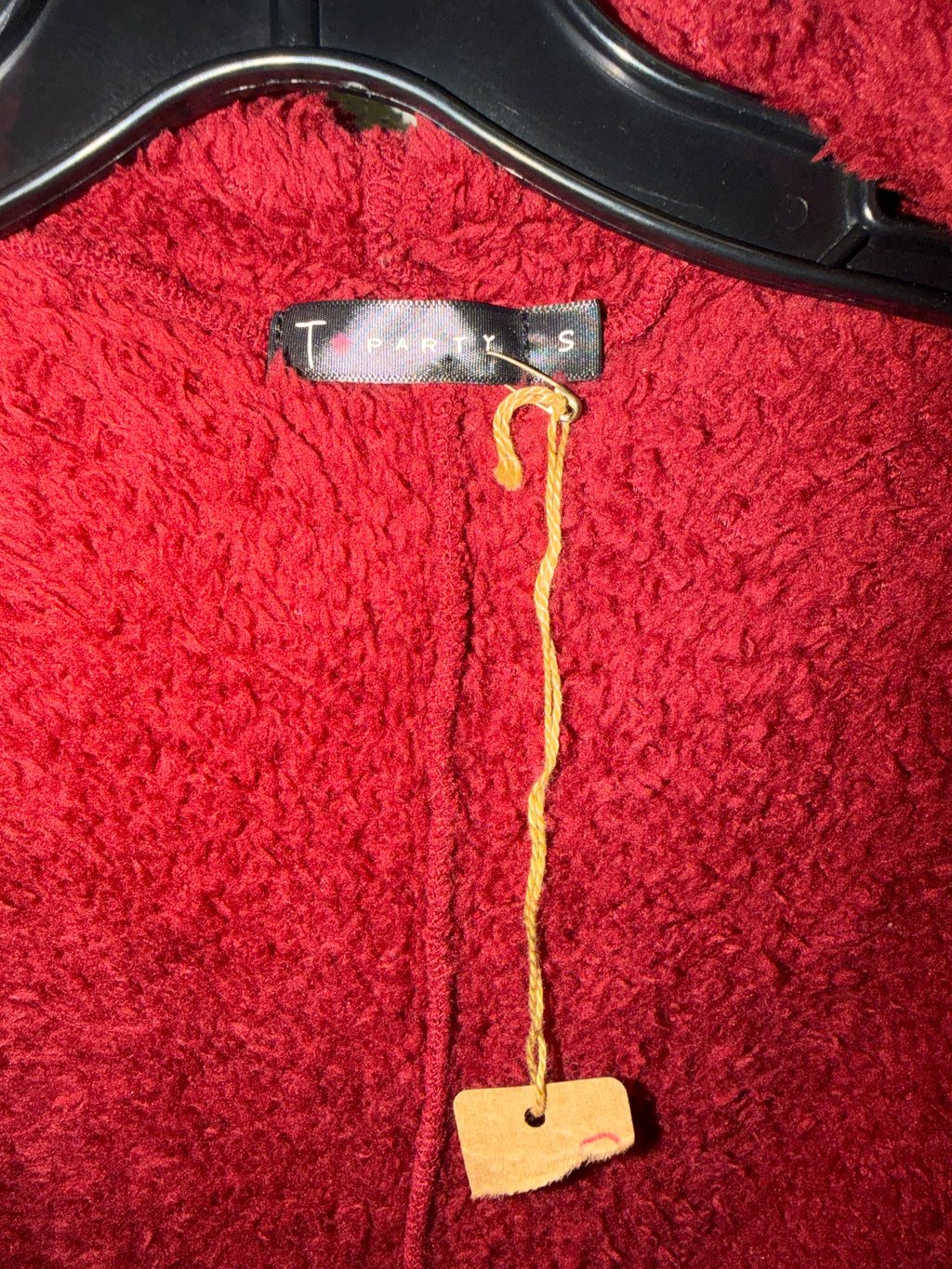 NWOT T Party Fleece Cardigan (org$119)