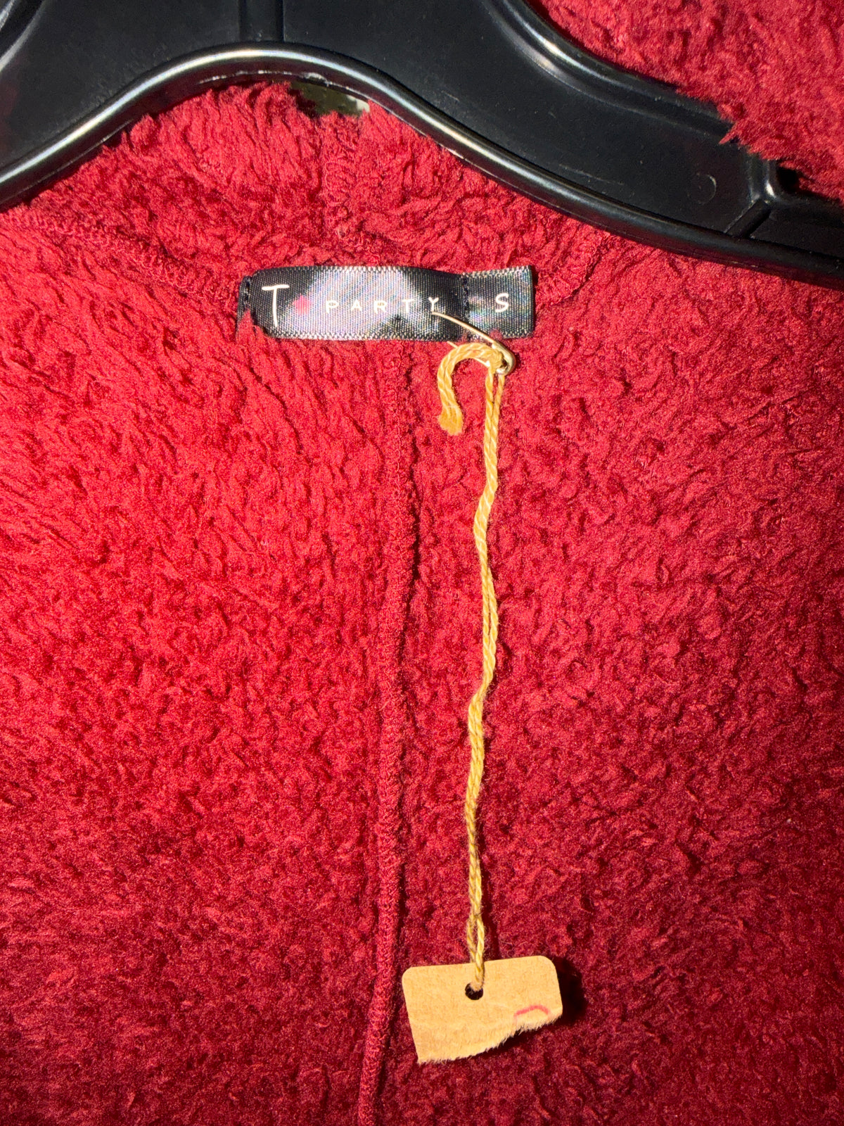 NWOT T Party Fleece Cardigan (org$119)