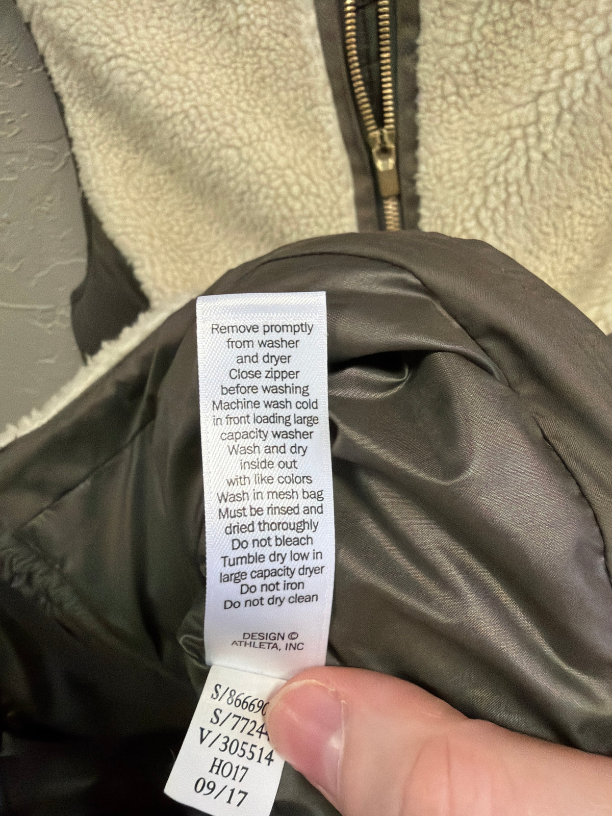 Athleta Responsible Down Tundra Vest (org$150)
