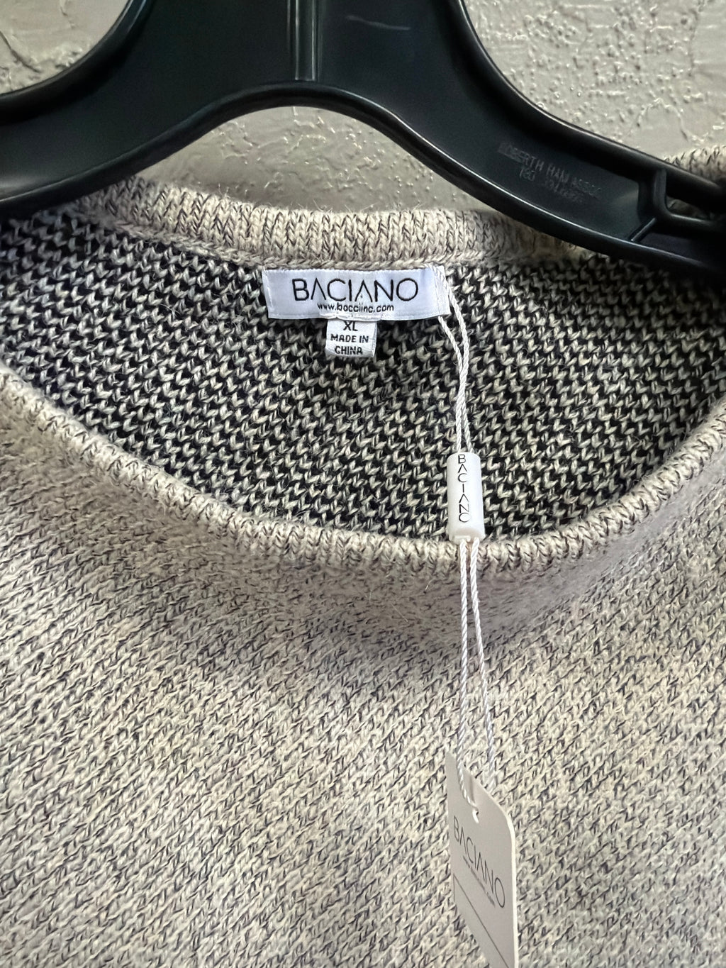 NWT Baciano Asym Knit Poncho (org$1100