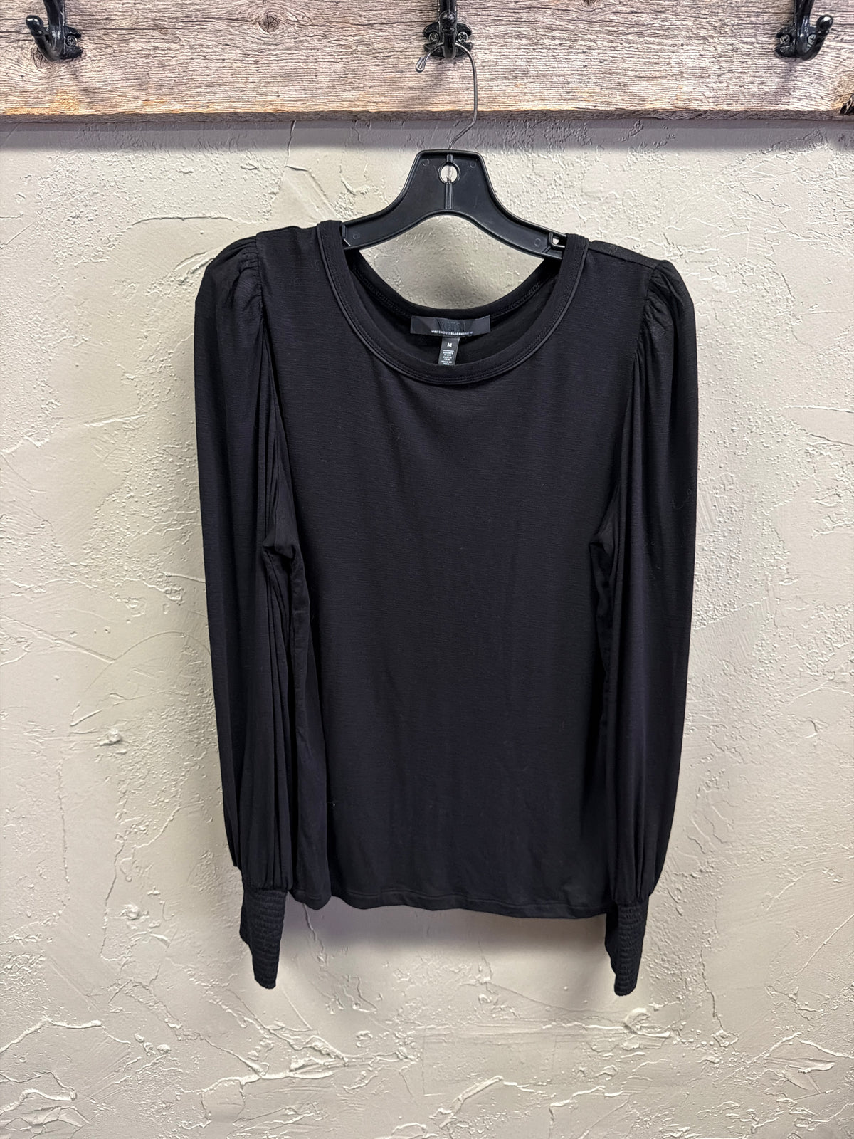 NWT WHBM Smocked Cuff Tee (org$59)