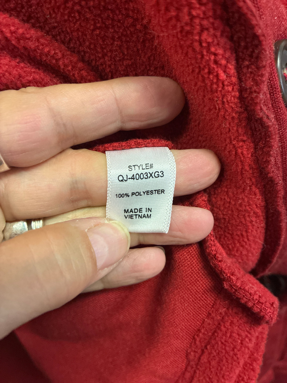 Zenana Fleece Button-Down Shacket