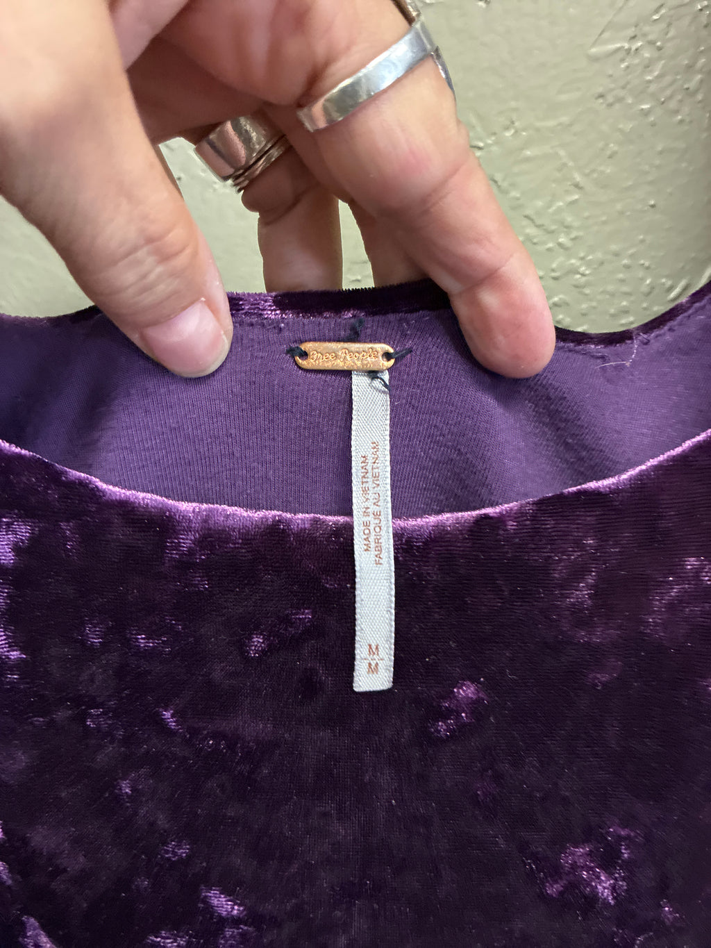 Free People Velvet Babydoll Dress (org$128)