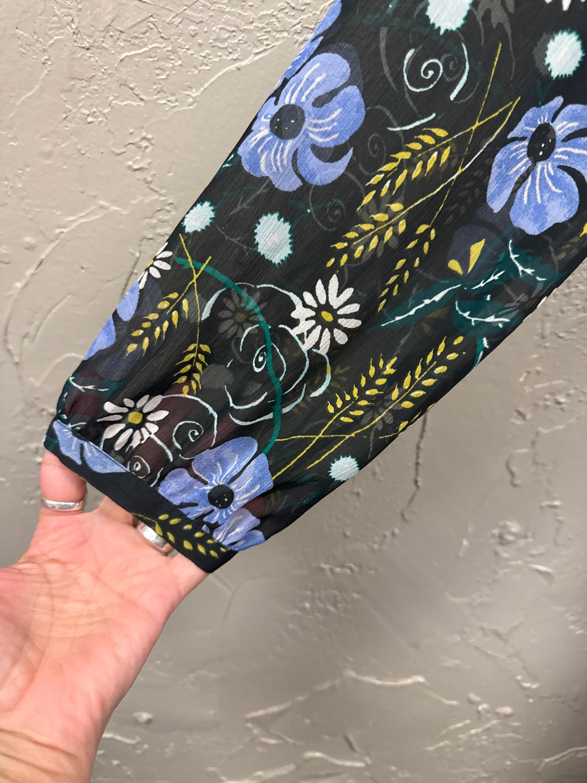 Banana Republic Floral Tie-Neck Dress (org$178)