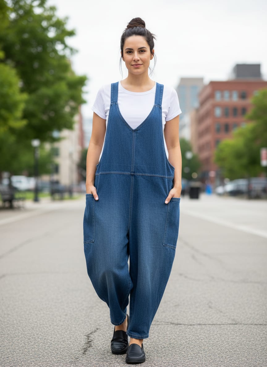 NWT Halara V-Neck Overalls