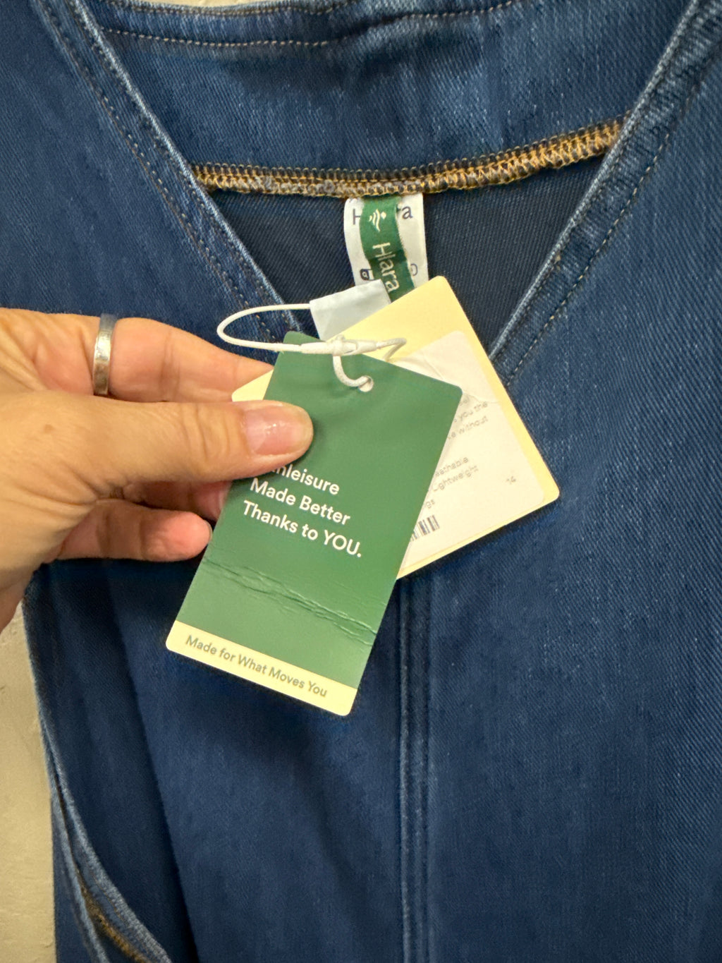 NWT Halara V-Neck Overalls