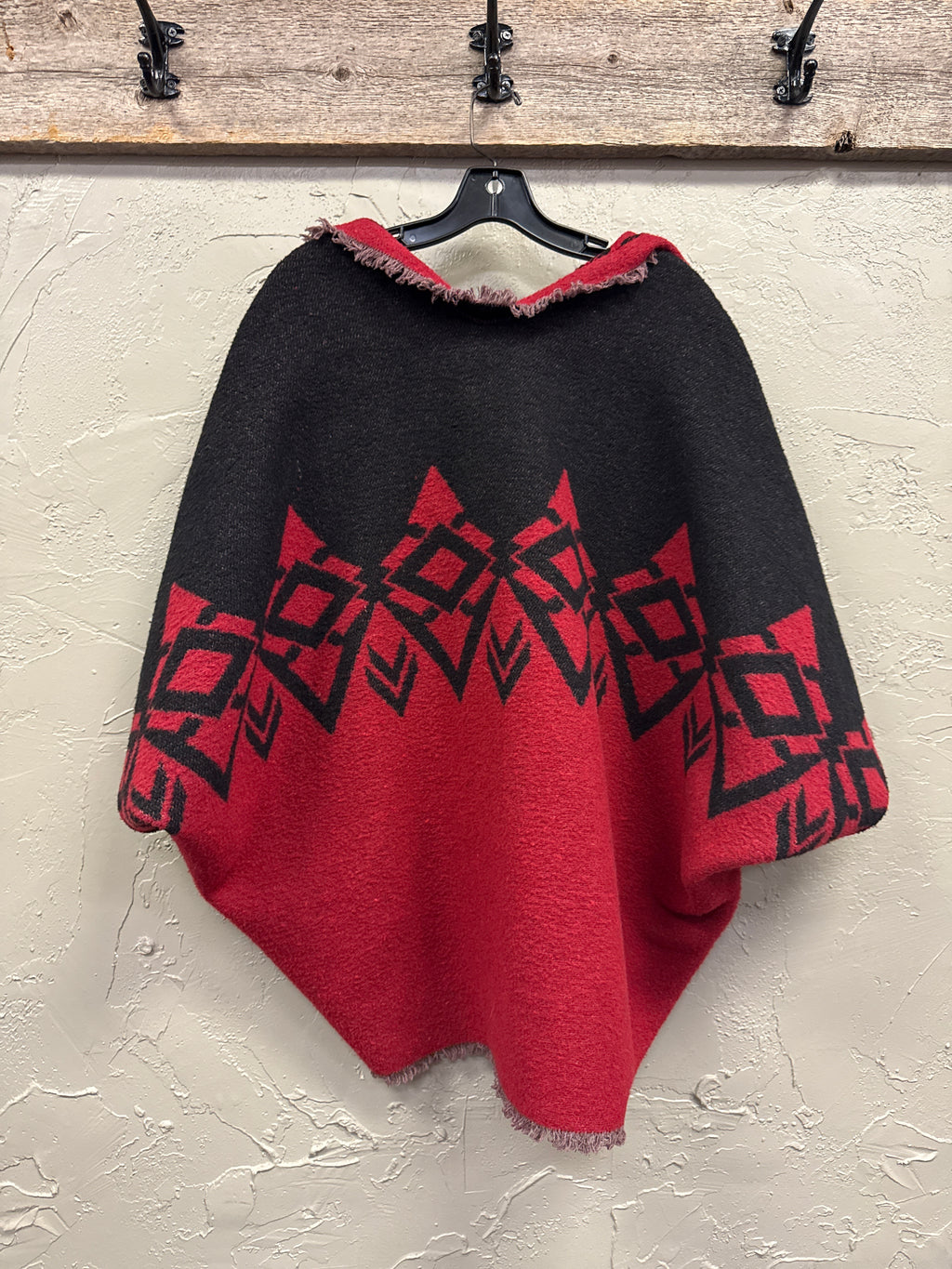 Raven Designs Color Block Cape Jacket