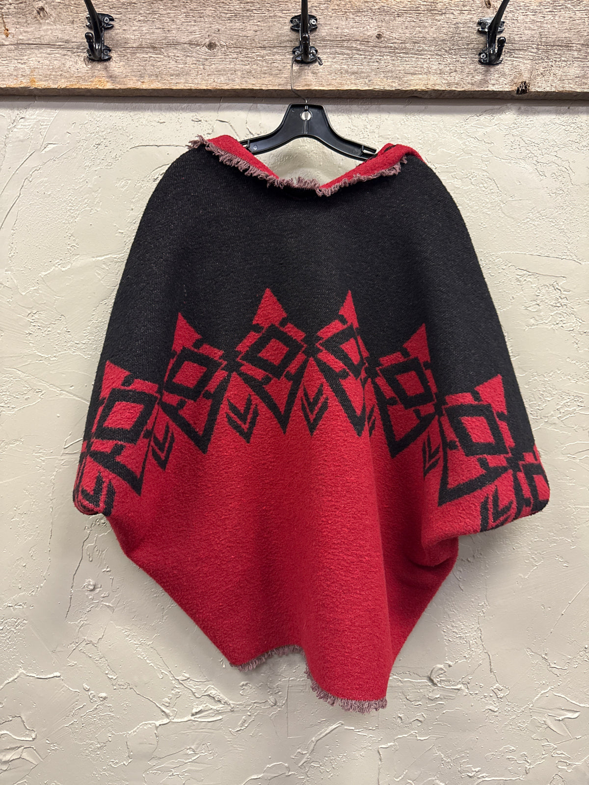 Raven Designs Color Block Cape Jacket