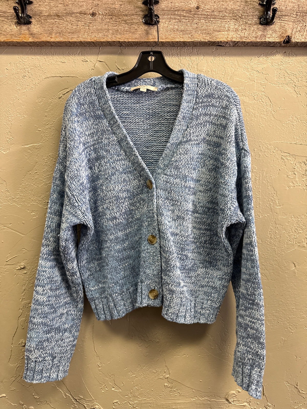 LOFT Marled V-Neck Cardigan (org$70)