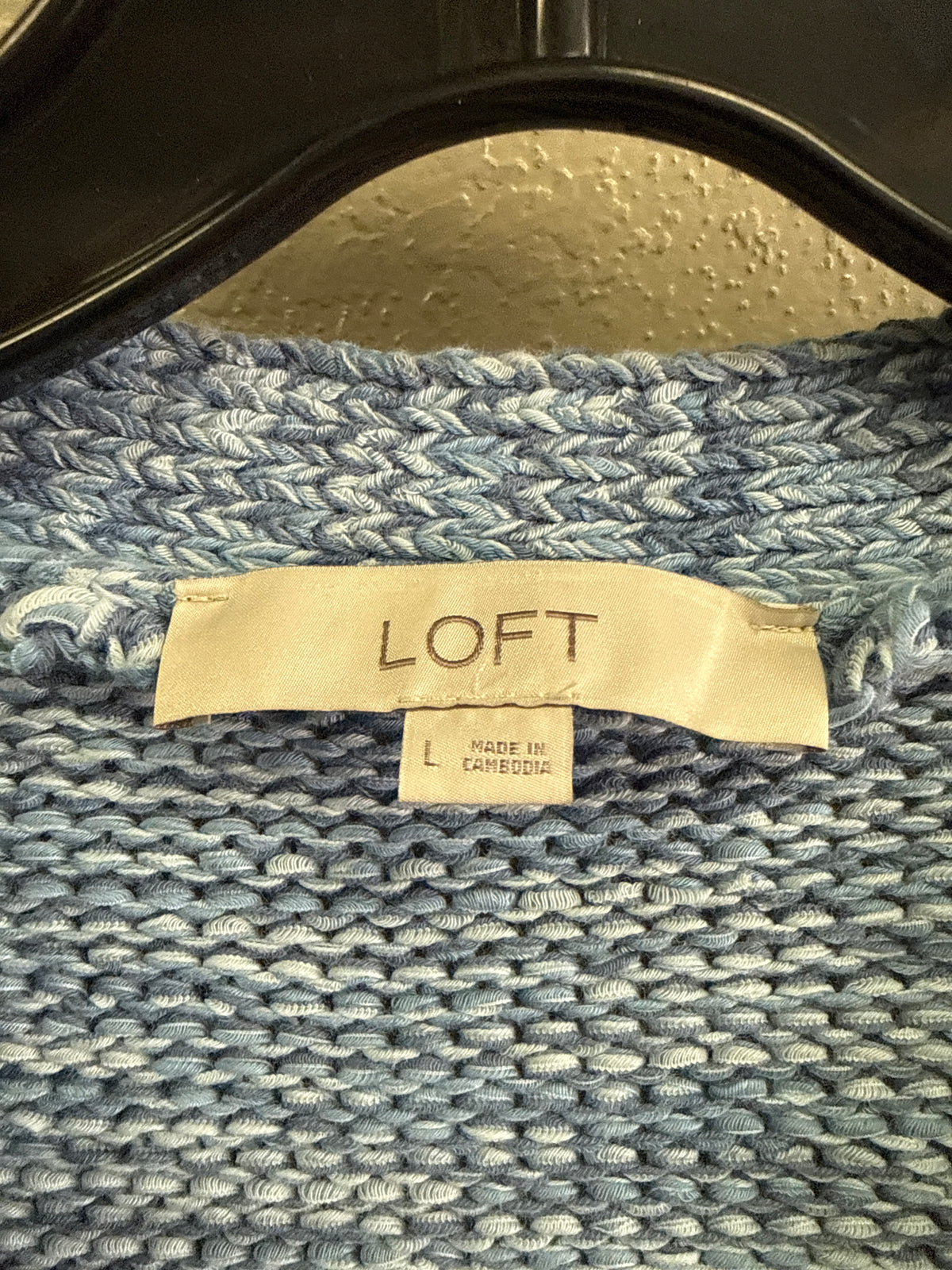 LOFT Marled V-Neck Cardigan (org$70)