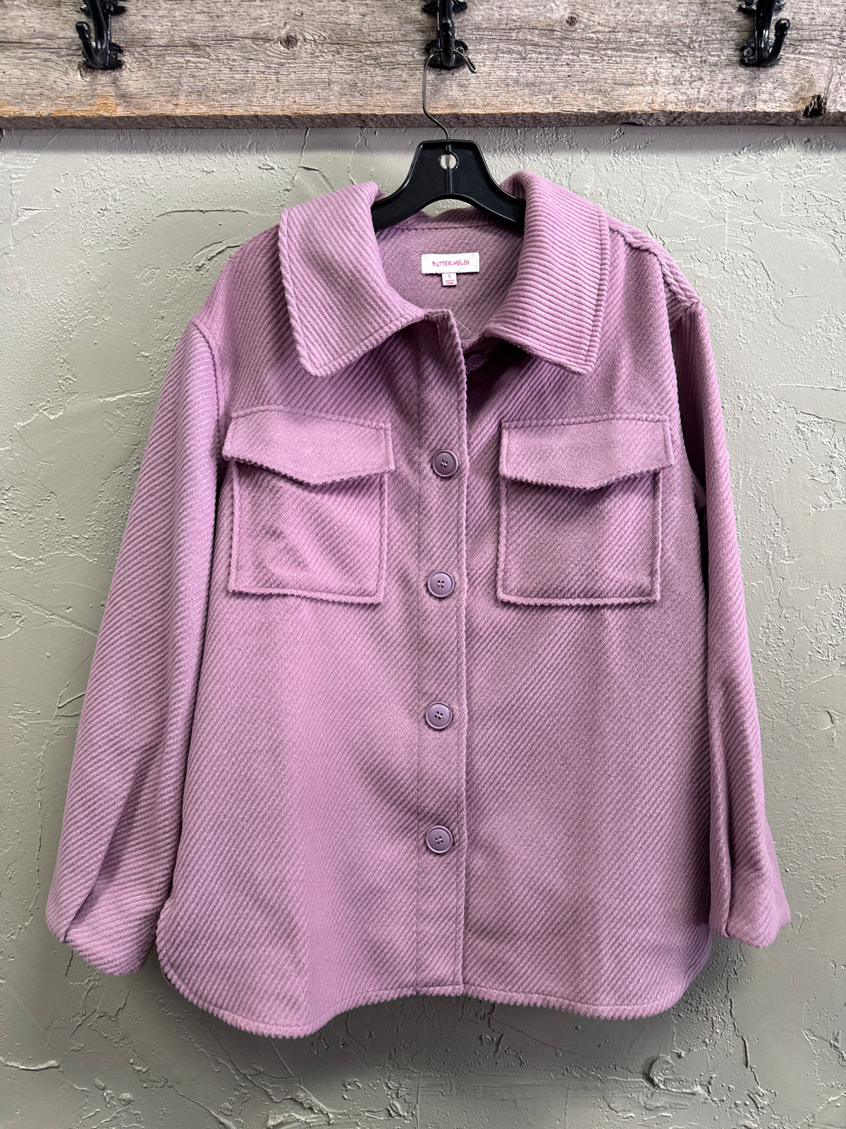 Buttermelon Corduroy Shacket