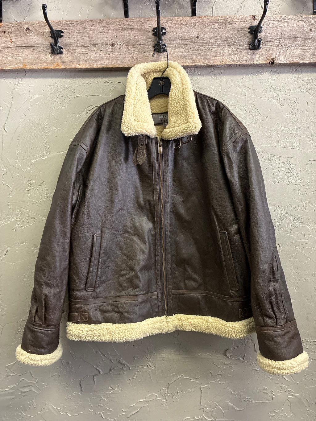 Vtg Wilsons Leather B-3 Bomber Jacket