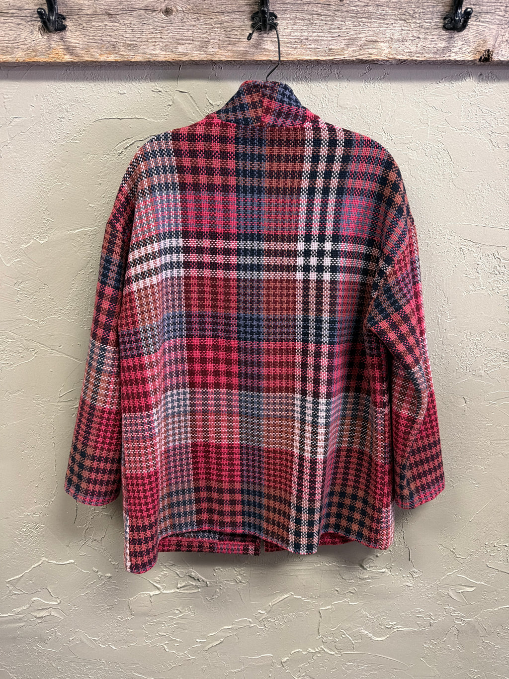 Rachel Zoe Plaid Tweed Coat (org$225)