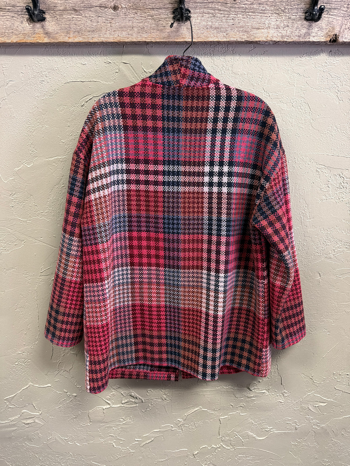 Rachel Zoe Plaid Tweed Coat (org$225)