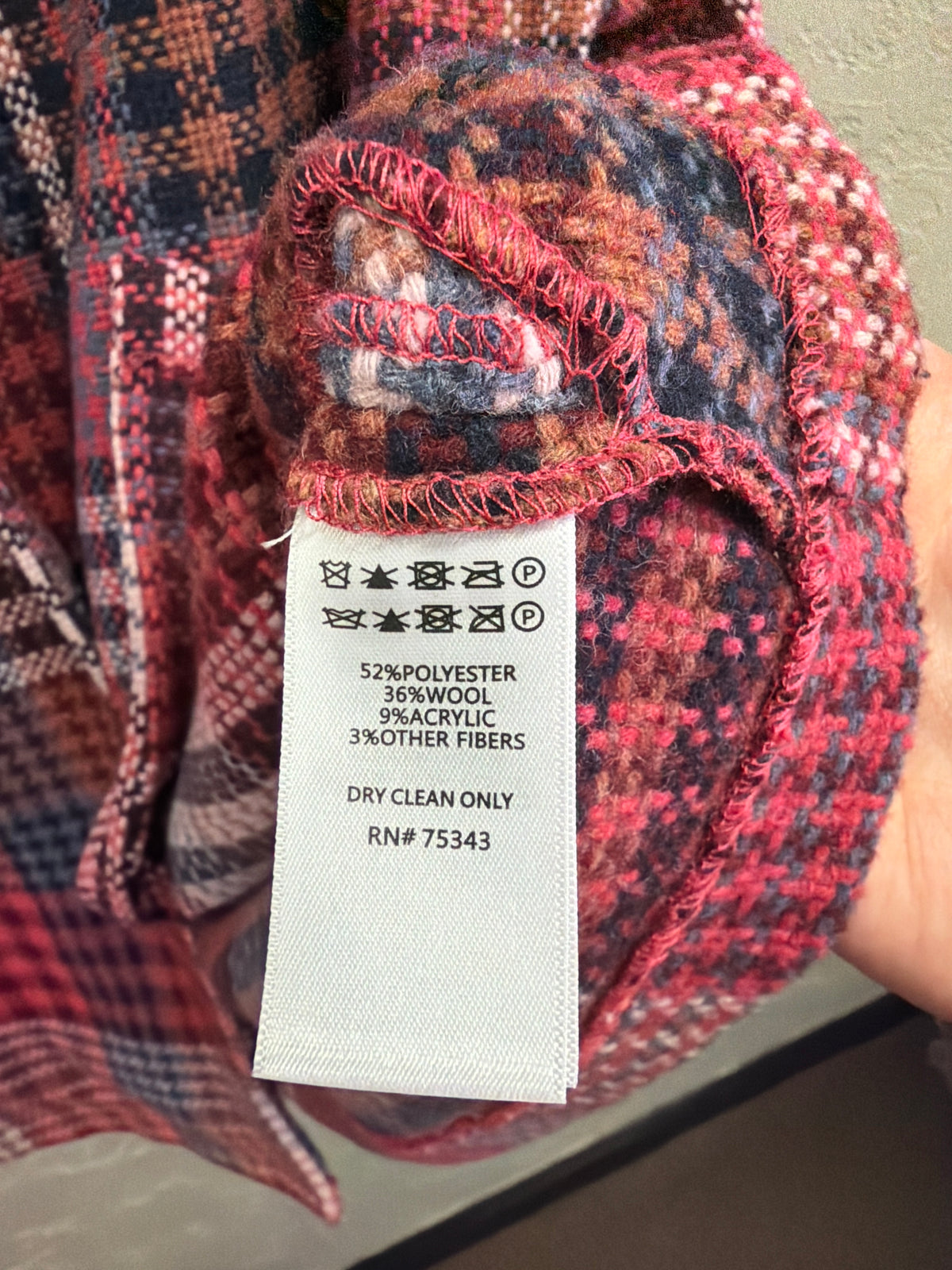 Rachel Zoe Plaid Tweed Coat (org$225)