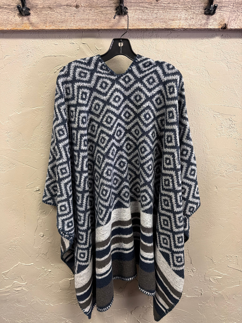 Open-Front Poncho Wrap