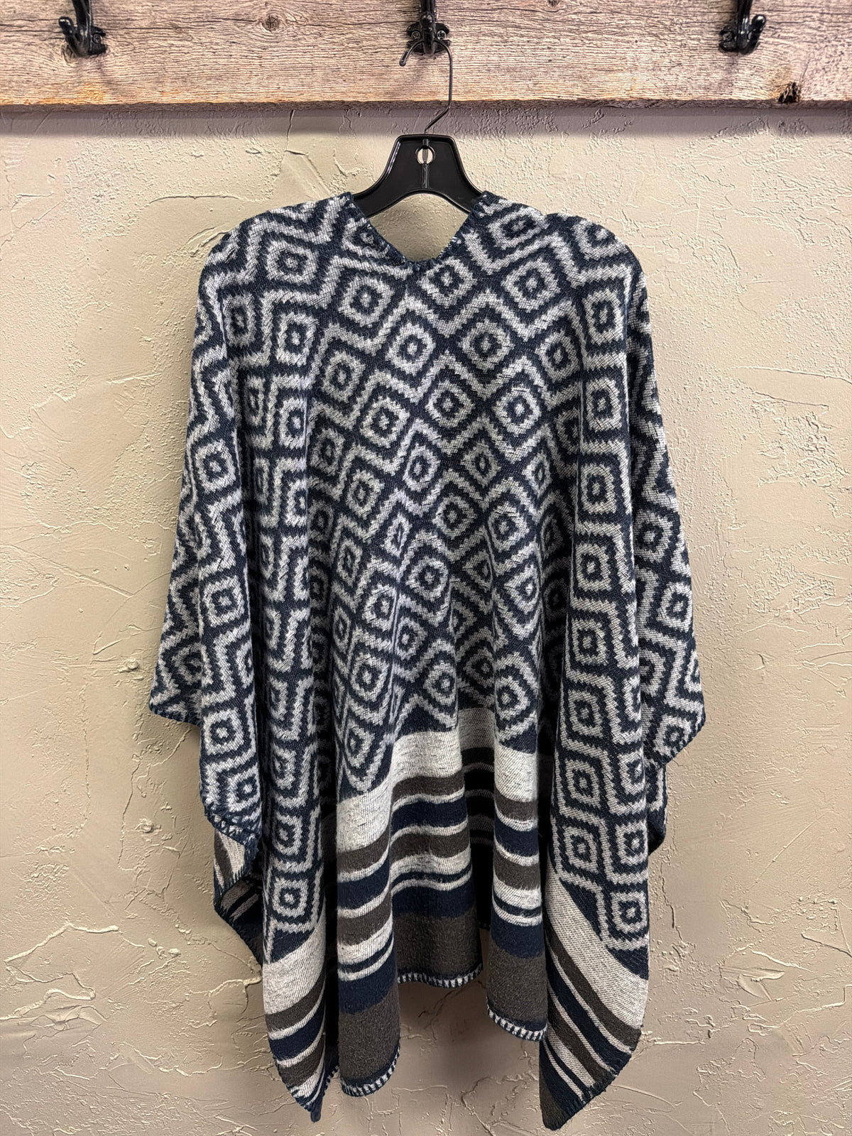Open-Front Poncho Wrap