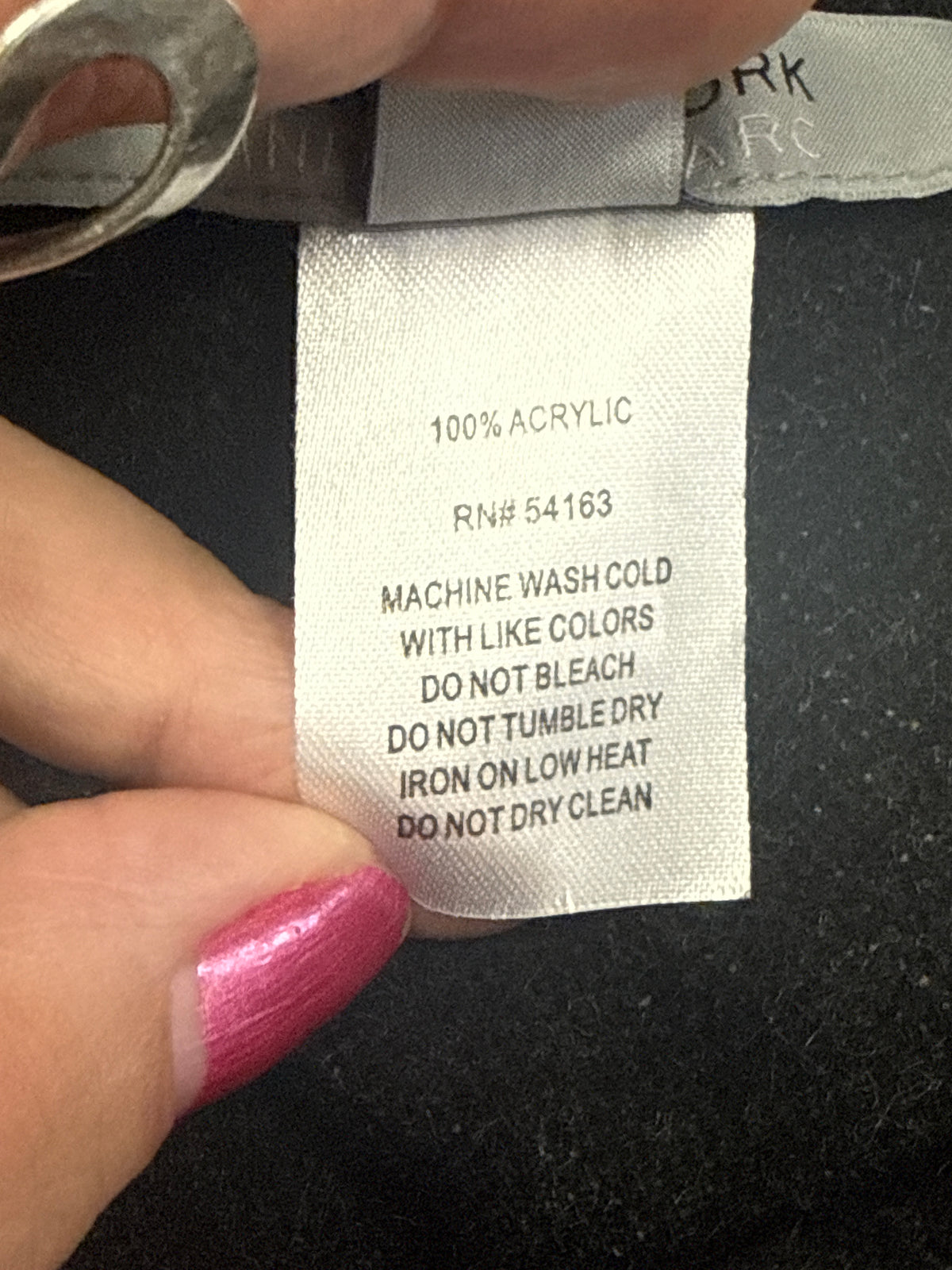 NWOT Marc New York Open-Front Vest Wrap