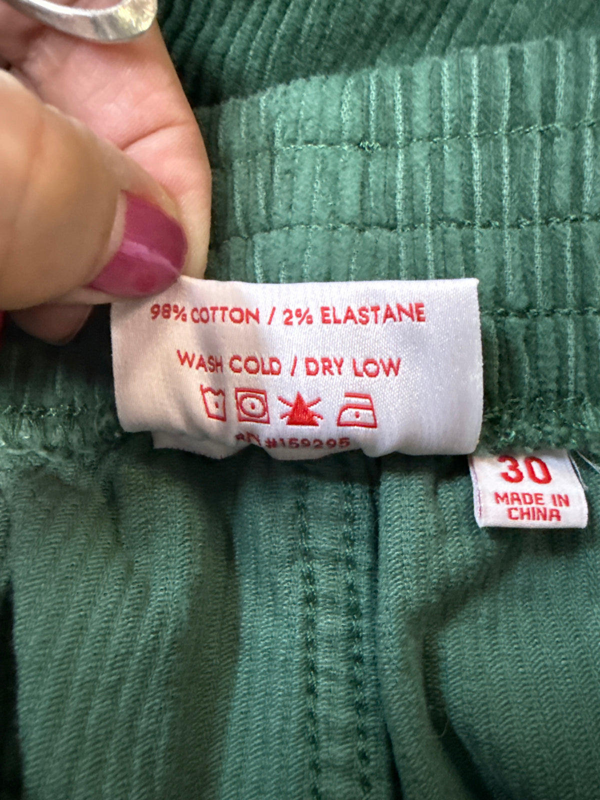 Hammies Corduroy Shorts (org$80)