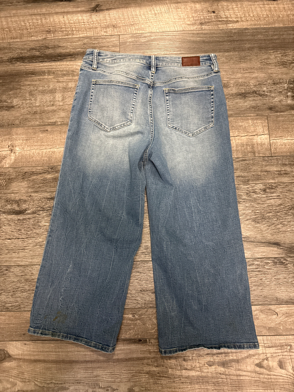 Lands End Mid-Rise Culotte Jeans (org$90)
