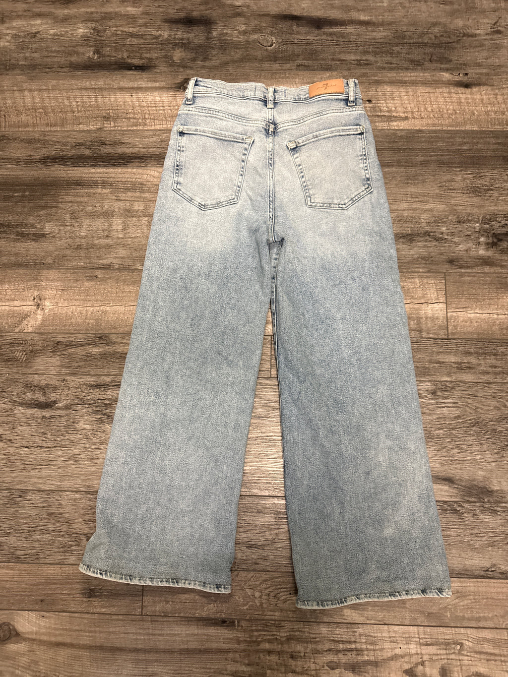 7 for all Mankind Luxe Vintage Wide-Leg Jeans (org$228)