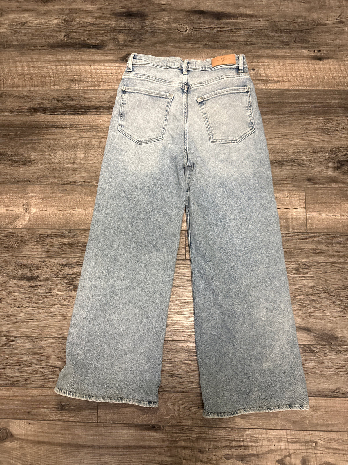7 for all Mankind Luxe Vintage Wide-Leg Jeans (org$228)