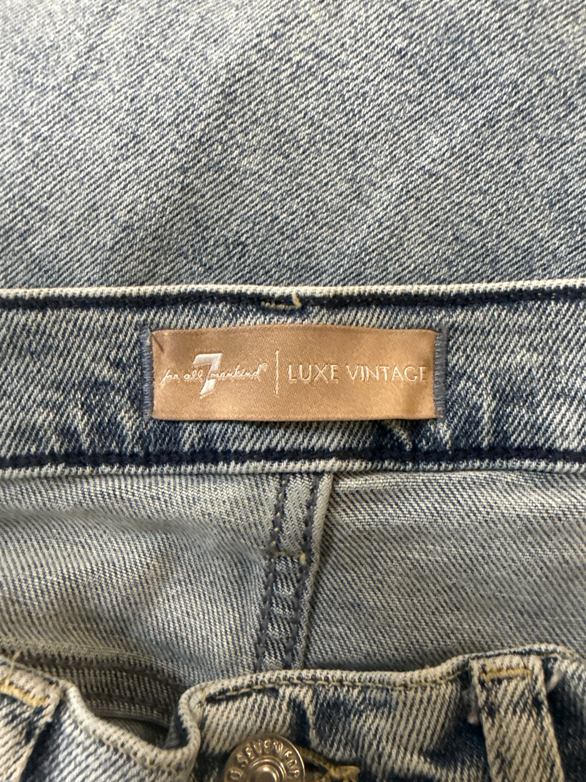 7 for all Mankind Luxe Vintage Wide-Leg Jeans (org$228)