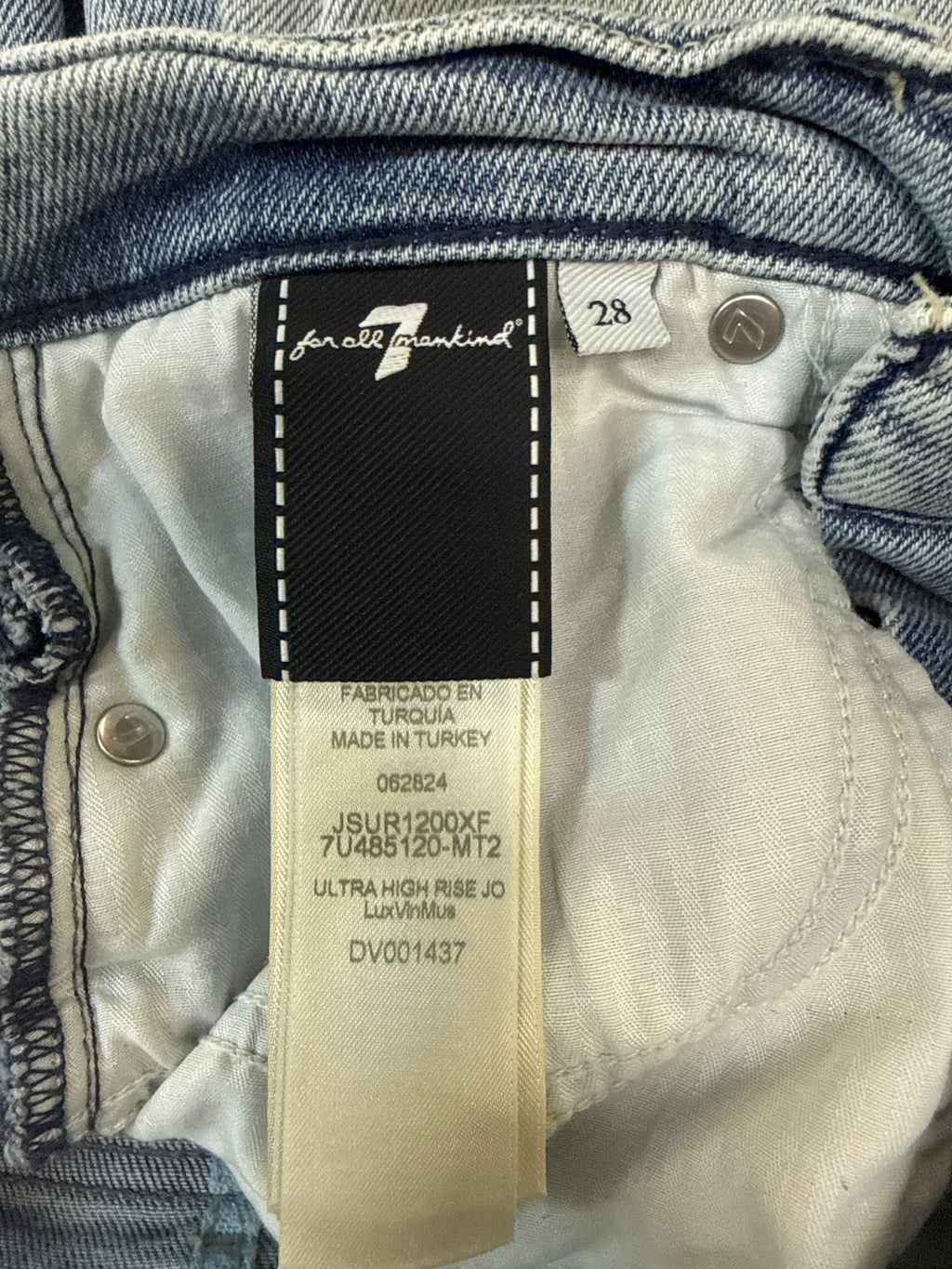 7 for all Mankind Luxe Vintage Wide-Leg Jeans (org$228)